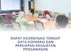 Dinas Penanaman Modal Dan Pelayanan Terpadu Satu Pintu (DPMPTSP) Kabupaten Klaten menggelar Rapat koordinasi terkait Data Koperasi dan Persiapan Kegaiatan Pengawasan bersama OPD teknis Terkait.
