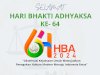 Selamat Hari Bhakti Adhyaksa Ke-64