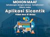 PEMELIHARAAN SISTEM APLIKASI SICANTIK.