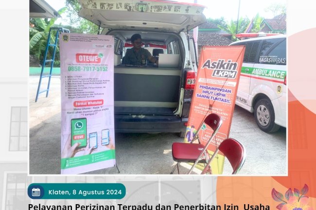 Pendampingan OSS dan Konsultasi terkait Penerbitan Perizinan Berusaha (NIB)
