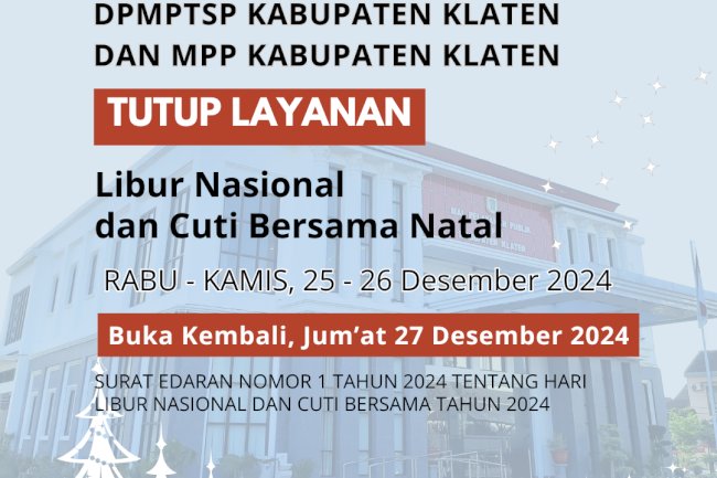 Libur Nasional dan Cuti Bersama Natal,