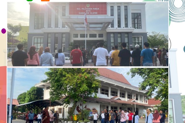 Apel Rutin Dinas Penanaman Modal dan Pelayanan Terpadu Satu Pintu (DPMPTSP) Kabupaten Klaten.