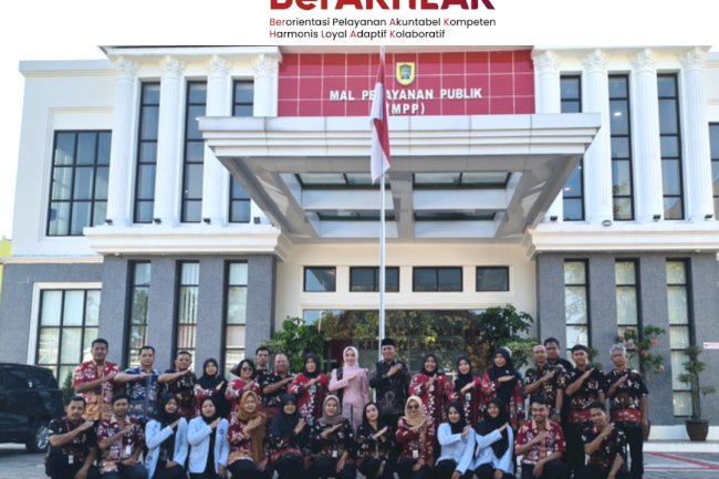 Budaya Kerja DPMPTSP Kabupaten Klaten ASN BERAKHLAK
