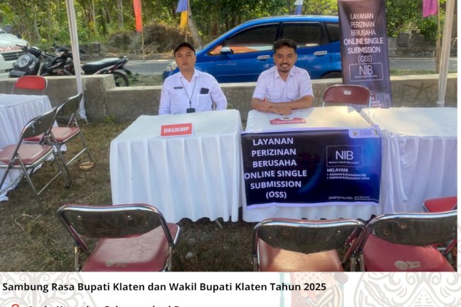 Sambung Rasa Bupati Klaten dan Wakil Bupati Klaten Tahun 2025