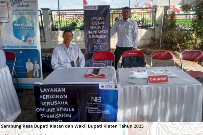 Sambung Rasa Bupati Klaten dan Wakil Bupati Klaten Tahun 2025