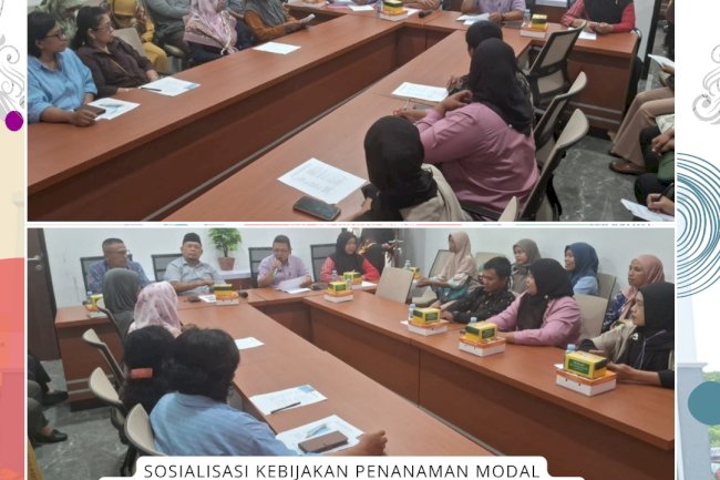 Sosialisasi kebijakan penanaman modal pemberian insentif dan kemudahan penanaman modal sekaligus fasilitasi penerbitan NIB bagi UMKM
