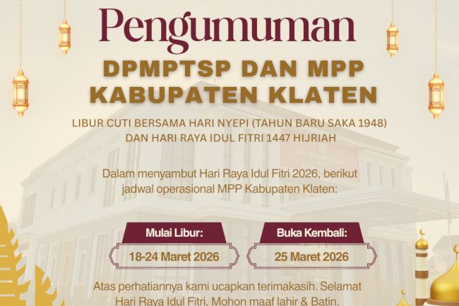 Libur Nasional Hari Raya Nyepi, Hari Raya Idul Fitri dan Cuti Bersama