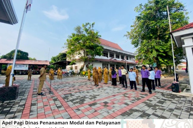 Apel Rutin Dinas Penanaman Modal dan Pelayanan Terpadu Satu Pintu (DPMPTSP) Kabupaten Klaten.