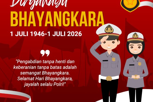Selamat Hari Bhayangkara ke-80