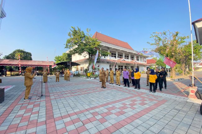 Apel Rutin Dinas Penanaman Modal dan Pelayanan Terpadu Satu Pintu (DPMPTSP) Kabupaten Klaten