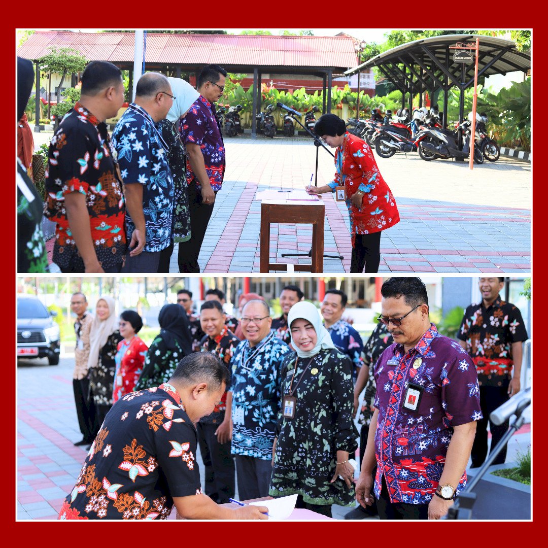 Penandatanganan Pakta Integritas Seluruh Pegawai DPMPTSP Kabupaten Klaten.