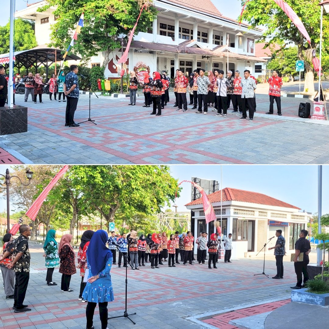 Apel Rutin Dinas Penanaman Modal dan Pelayanan Terpadu Satu Pintu (DPMPTSP) Kabupaten Klaten.