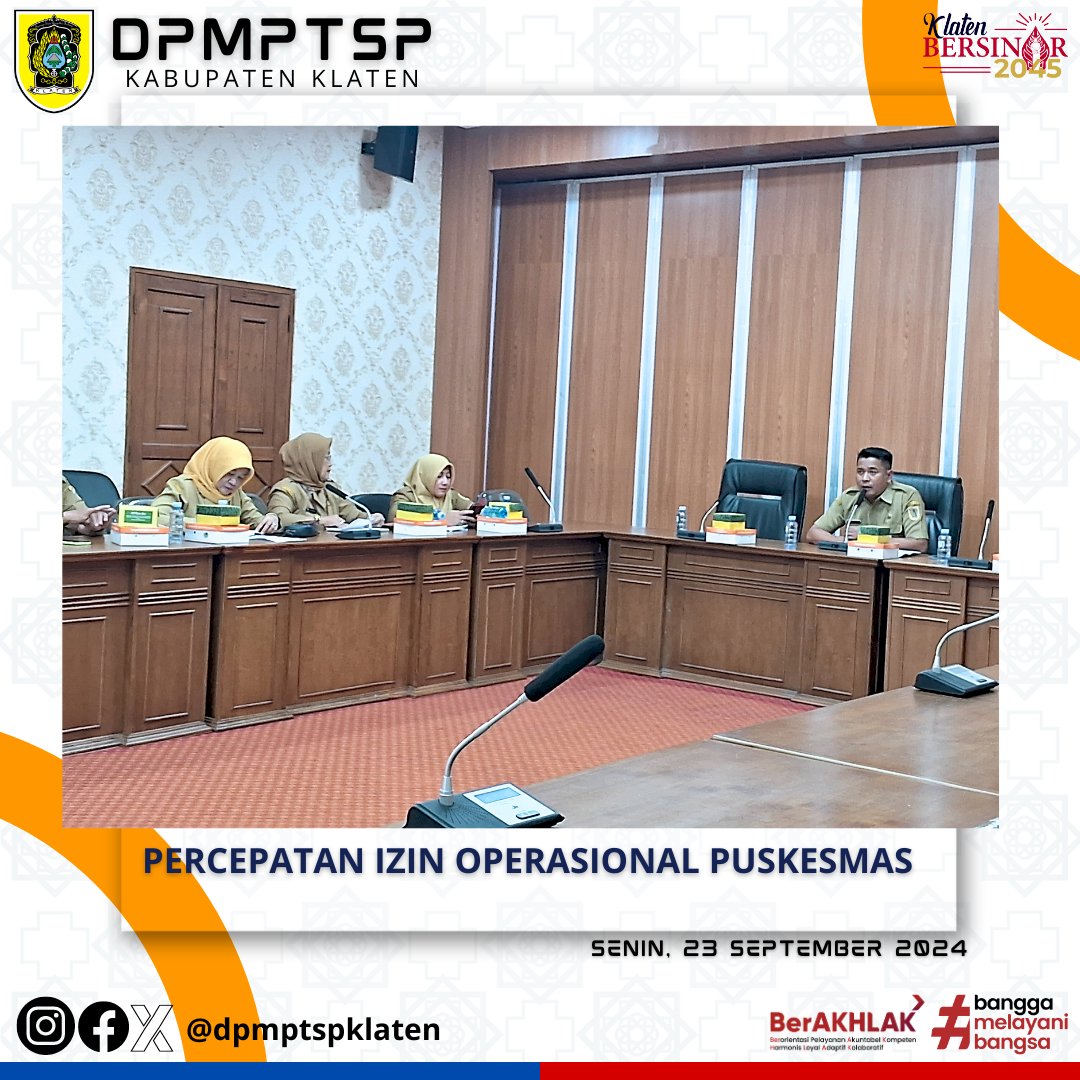 Percepatan Izin Operasional Puskesmas