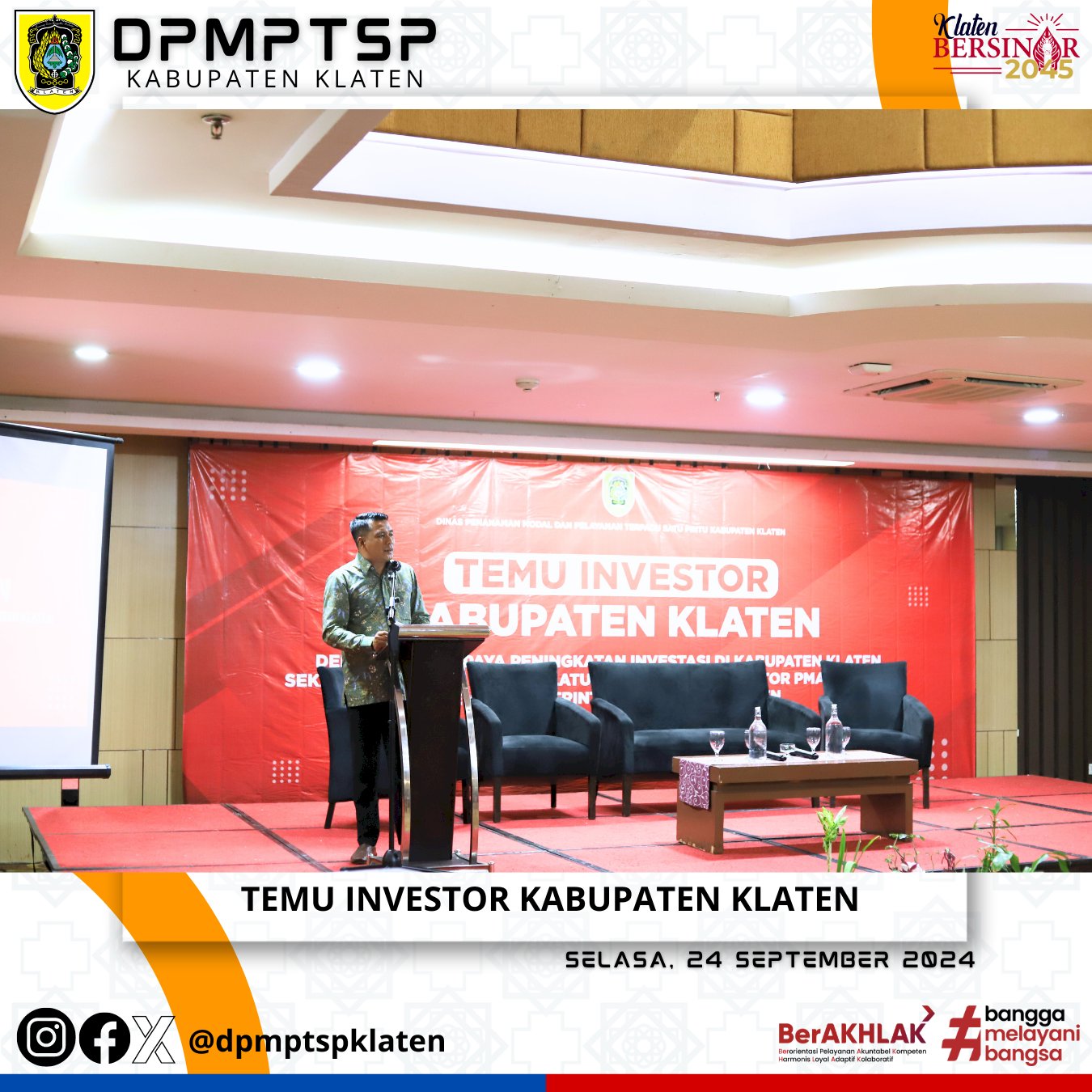 Temu Investor Kabupaten Klaten