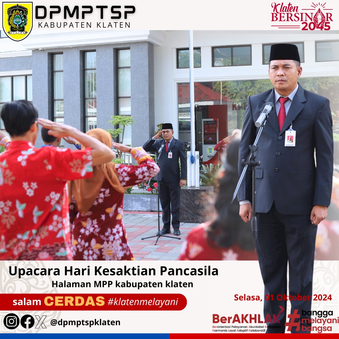 Upacara Memperingati Hari Kesaktian Pancasila