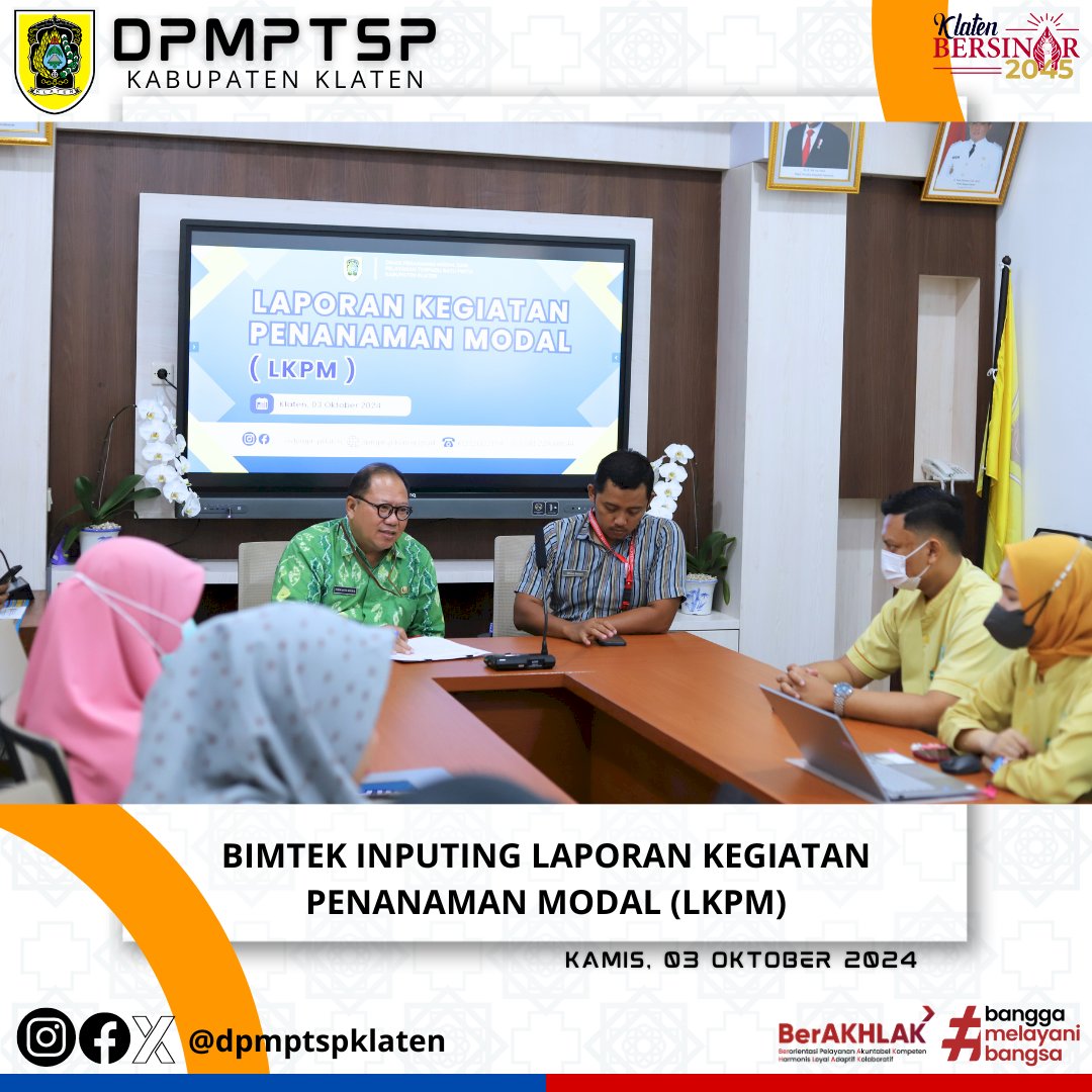 Inputing LAPORAN KEGIATAN PENANAMAN MODAL (LKPM)