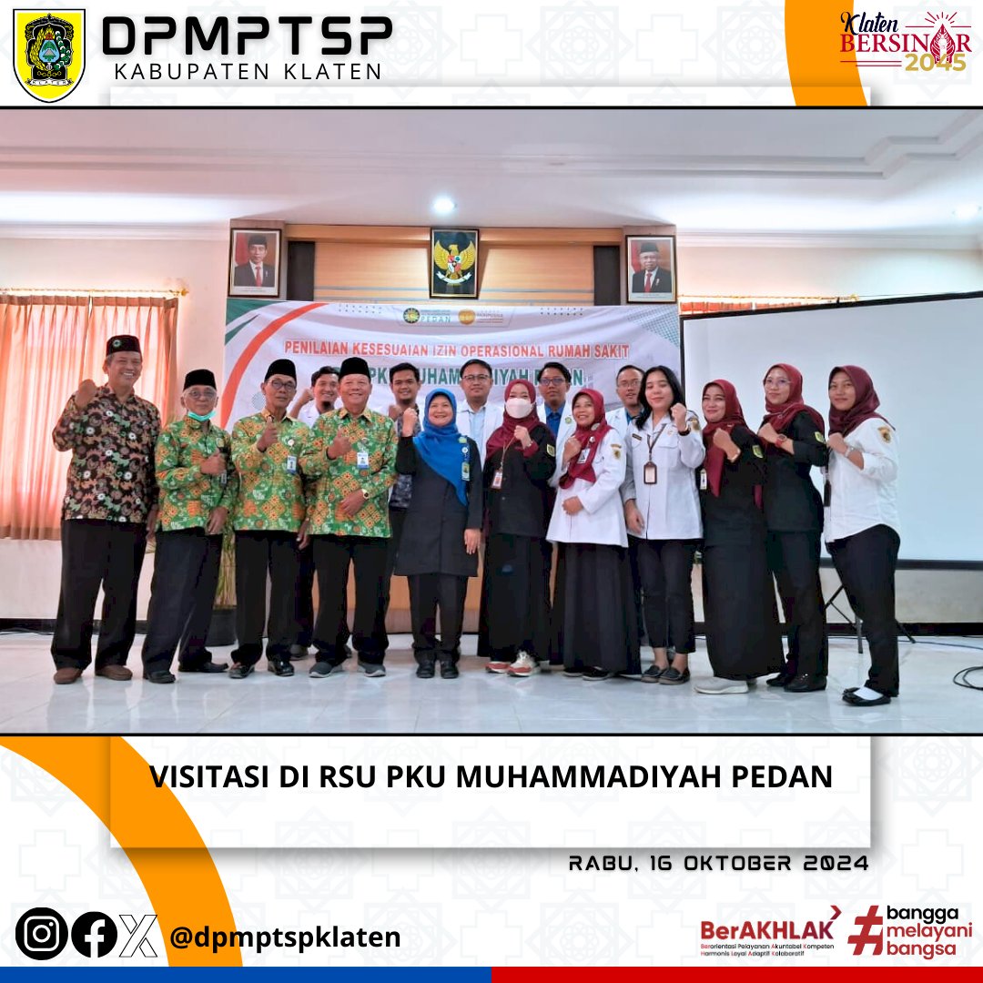 Visitasi di RSU PKU Muhammadiyah Pedan