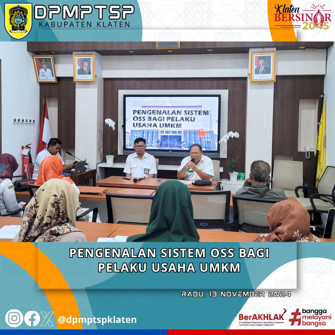 Sosialisasi Pengenalan Sistem OSS Bagi Pelaku Usaha UMKM