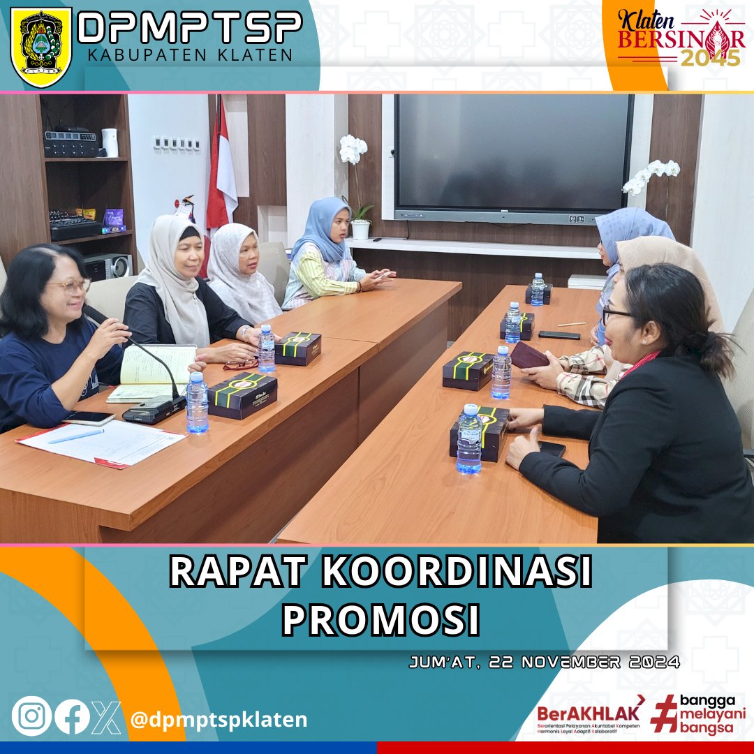 Rapat Koordinasi Persiapan Promosi