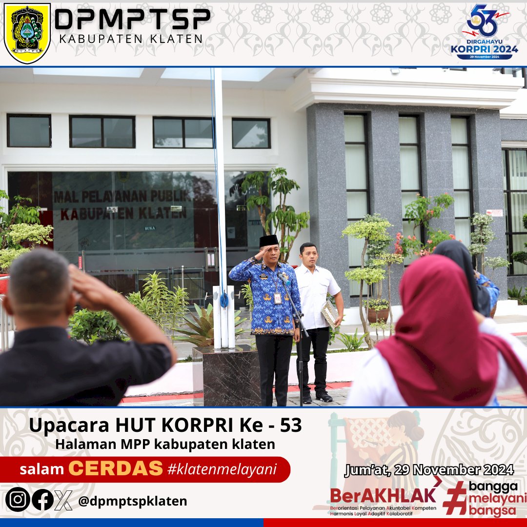 HUT KORPRI ke - 53 Tahun 2024