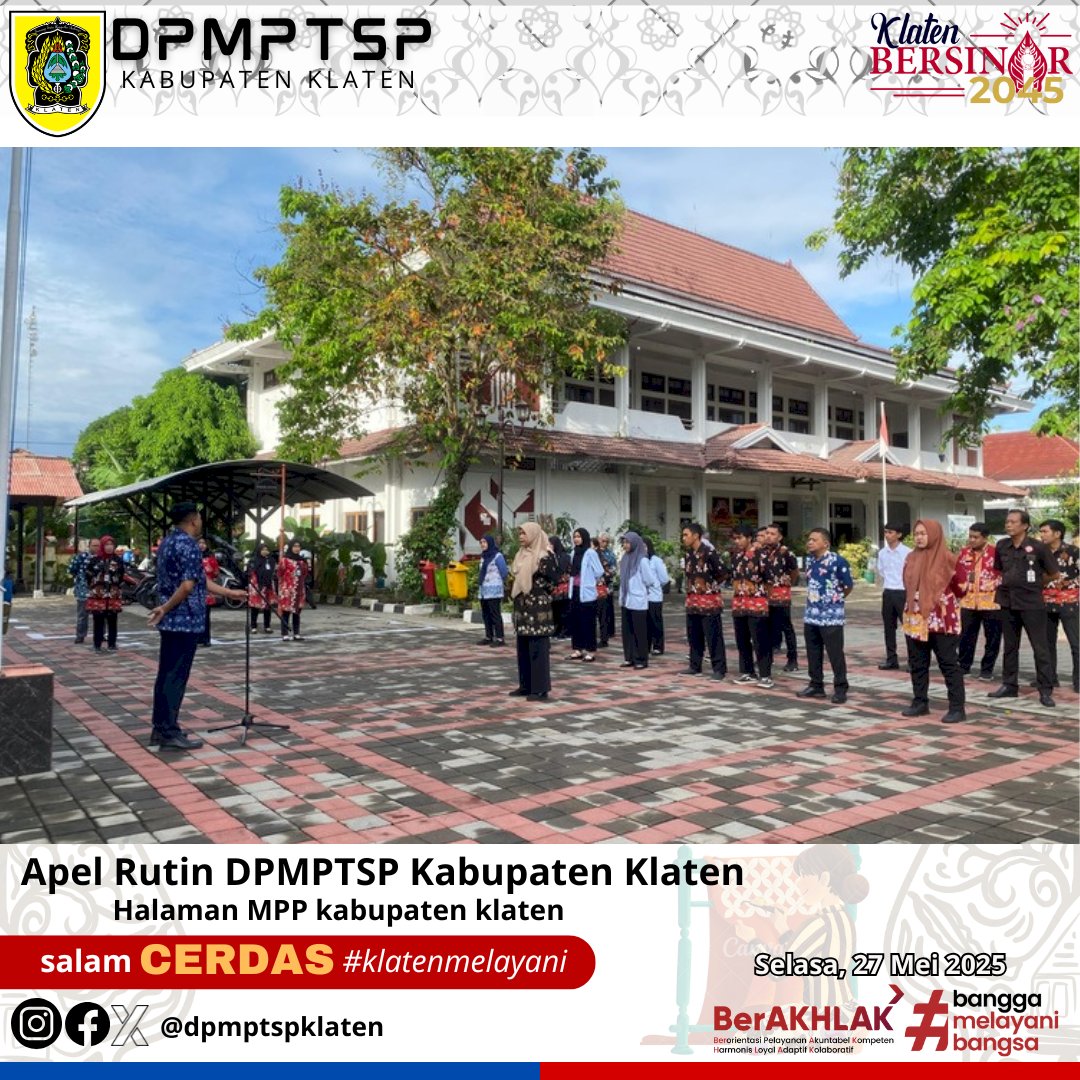Apel Rutin DPMPTSP