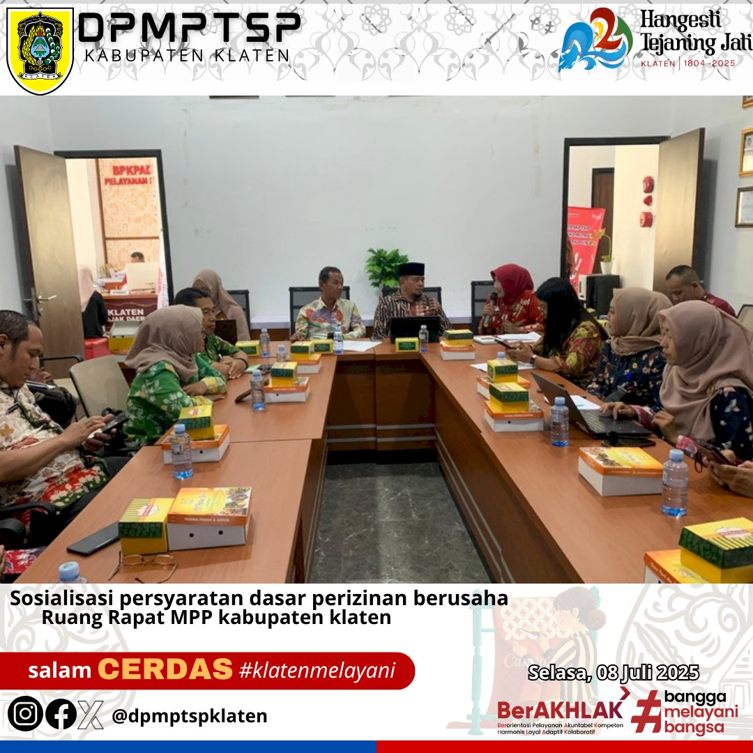 Sosialisasi Persyaratan Dasar Berusaha